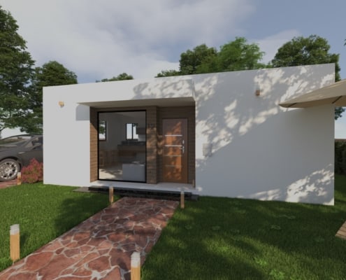 CASAS PREFABRICADAS DE MADERA - MODELO ORIGEN