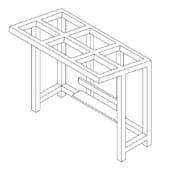 Plano de marquesina de madera