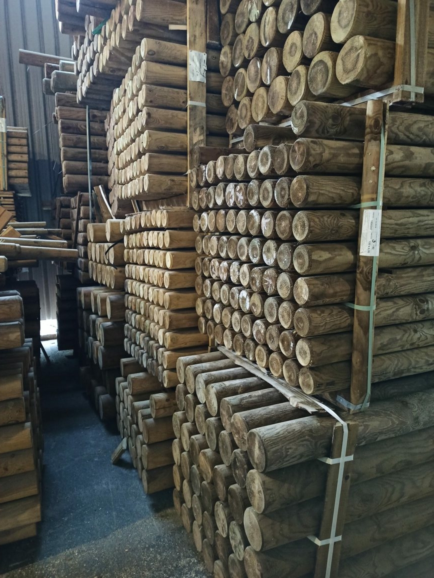 redondos de madera