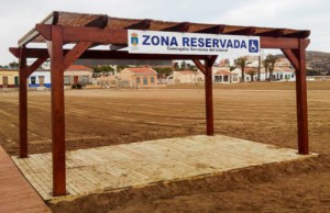Pergolas de madera modelo mazarron fabricado por Maderas Menur